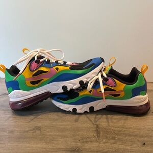 Nike Air 270 React Big Kid Running Shoes size 6Y